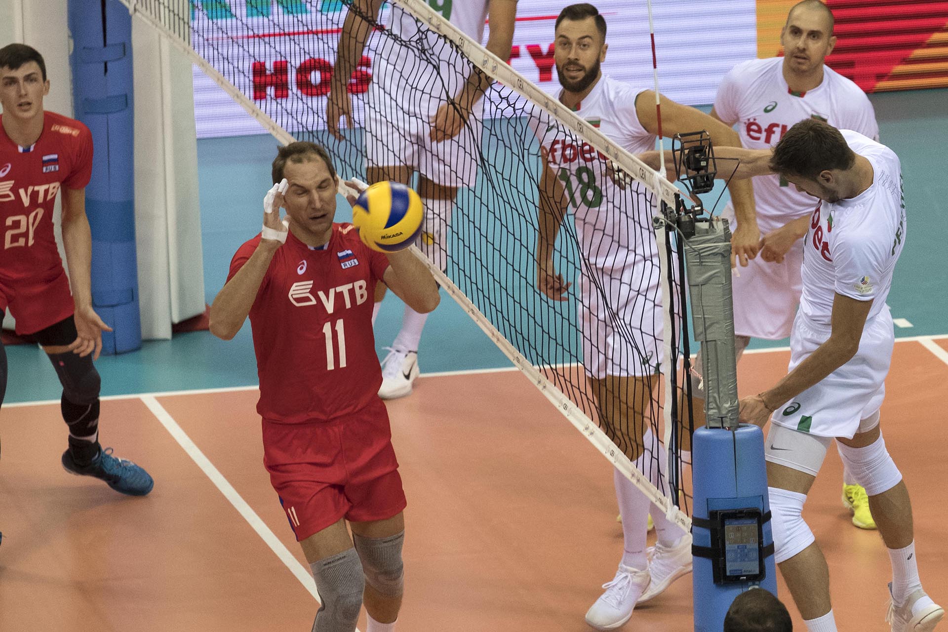 LOTTO EUROVOLLEY POLAND 2017: Bułgaria – Rosja 0:3, grupa C