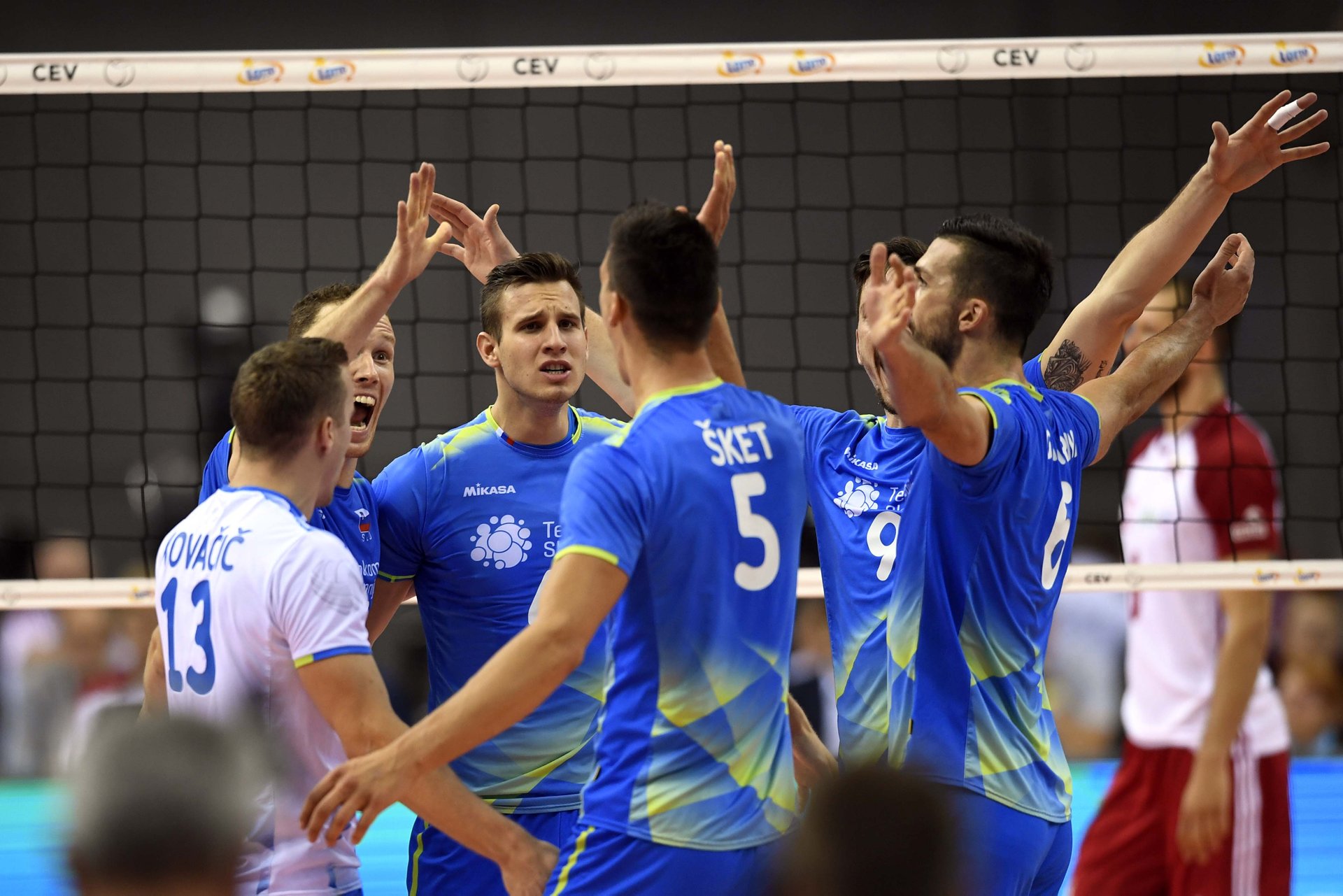 LOTTO EUROVOLLEY POLAND 2017: Polska – Słowenia 0:3, play off 4