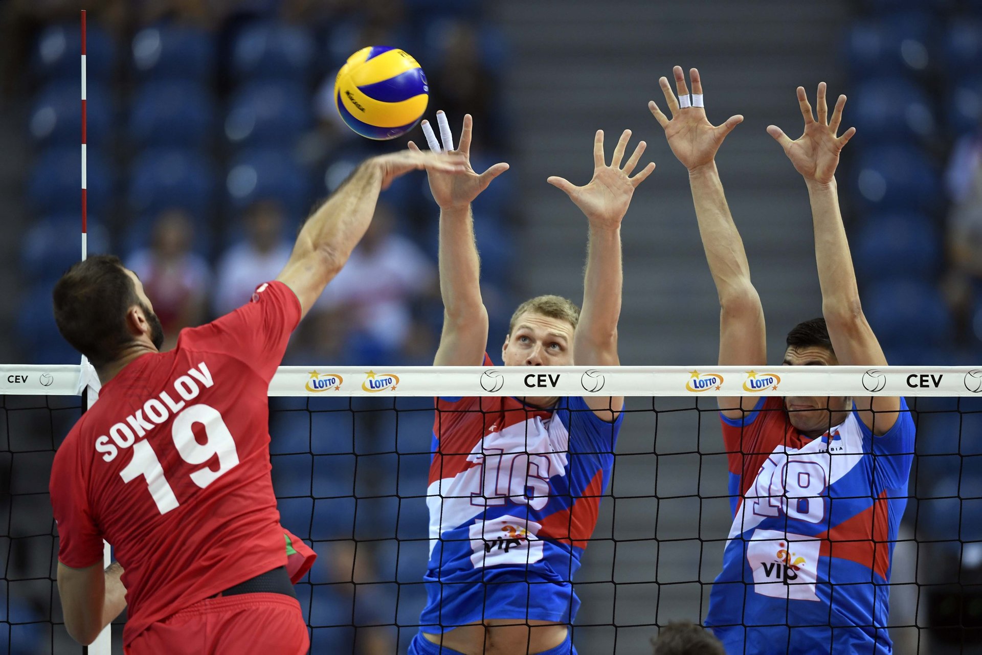 LOTTO EUROVOLLEY POLAND 2017: Serbia – Bułgaria 3:0, ćwierćfinał 4