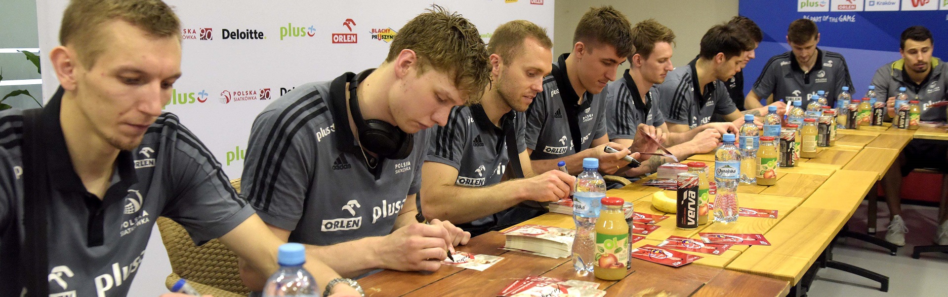 Spotkanie kibiców z reprezentacją Polski