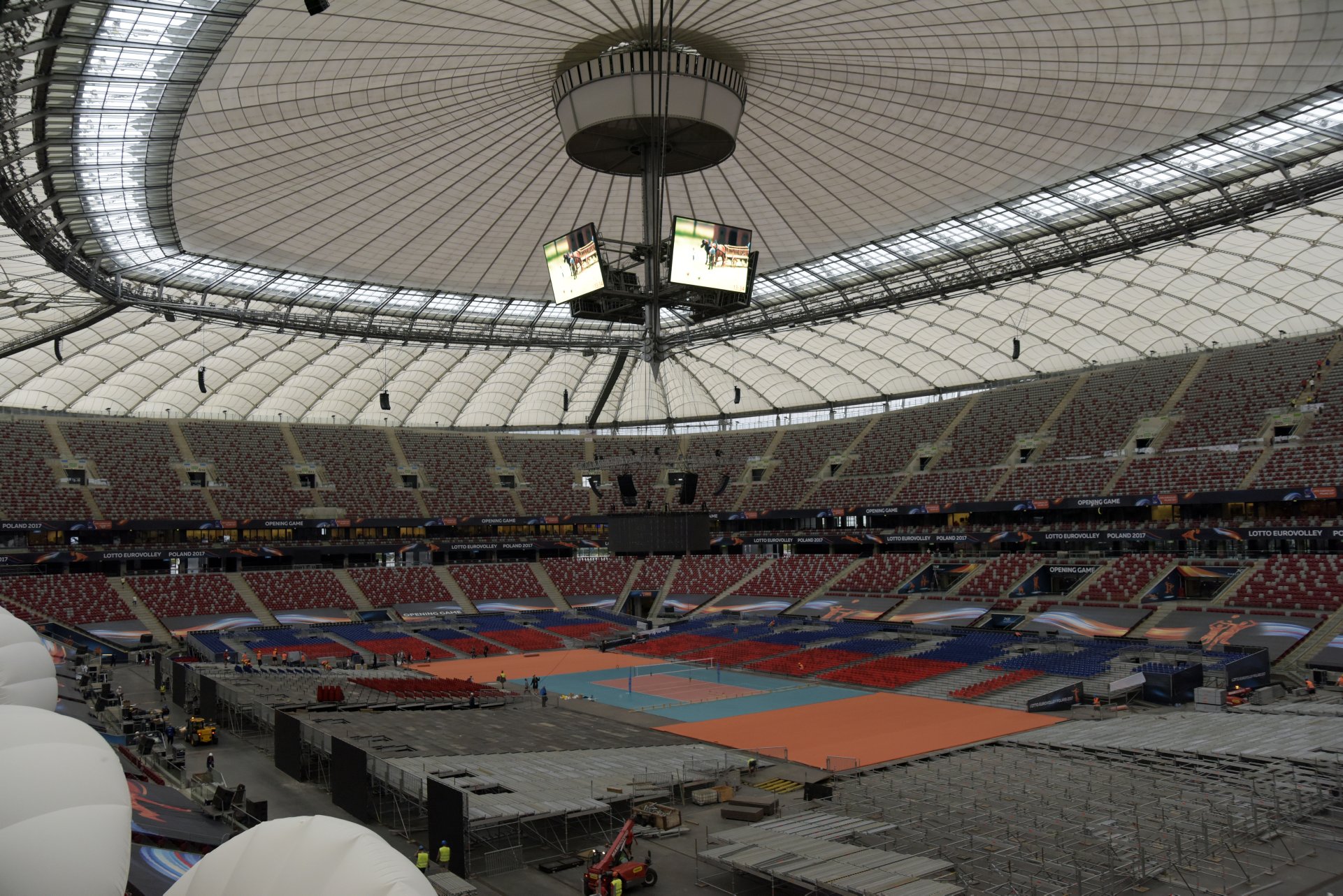 Informator dla kibiców Ceremonii i Meczu Otwarcia LOTTO EUROVOLLEY Poland 2017 na PGE Narodowym