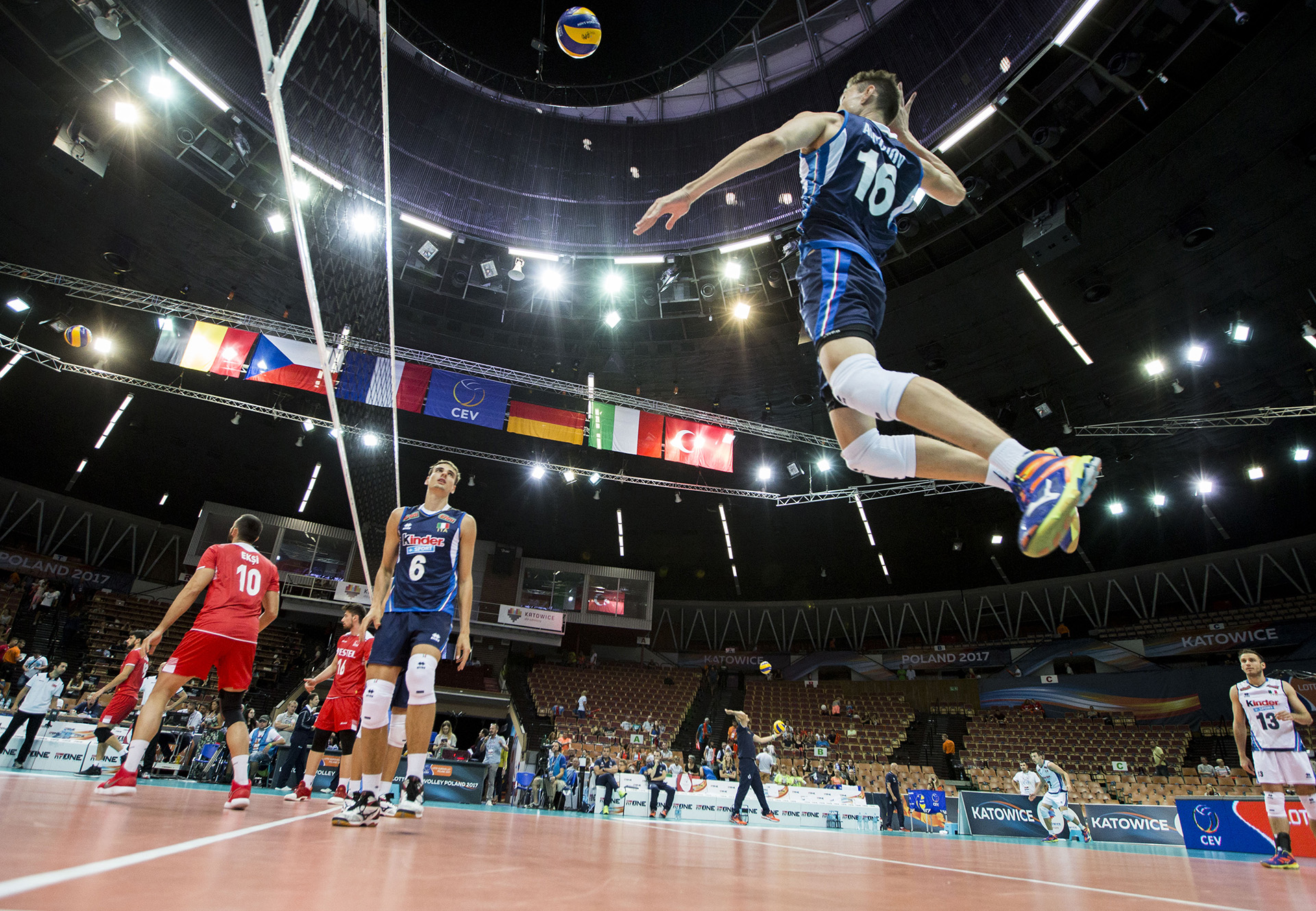 LOTTO EUROVOLLEY POLAND 2017: Włochy – Turcja 3:0, grupa play off 1
