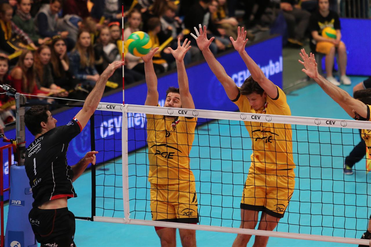 Liga Mistrzów: PGE Skra Bełchatów - Chaumont VB 52 Haute Marne 1:3