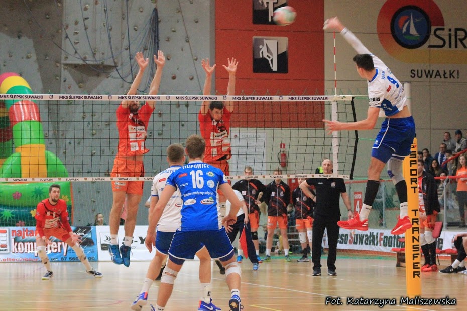 I liga mężczyzn: Ślepsk Suwałki - APP Krispol Września  3:2