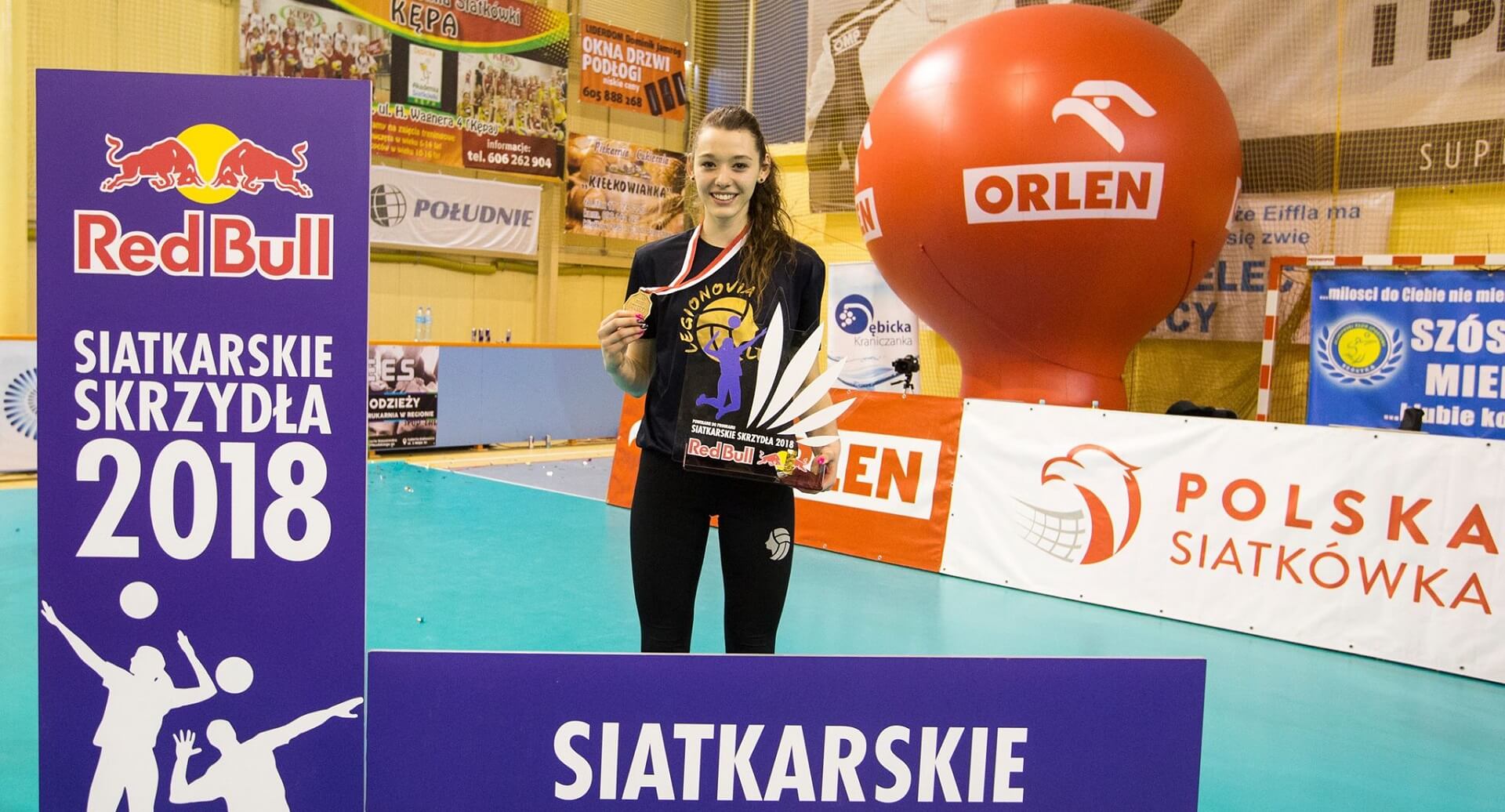 Red Bull „Siatkarskie skrzydła”: Zuzanna Górecka