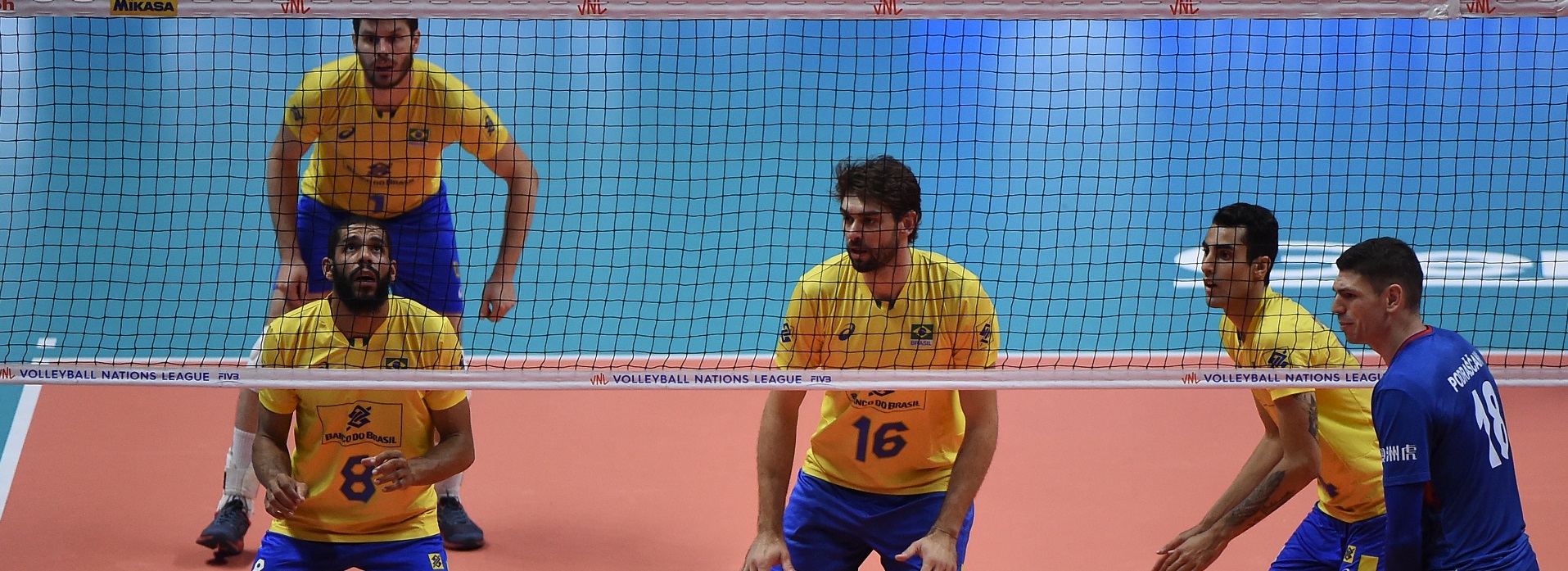 Final Six Ligi Narodów w Lille: Brazylia - Serbia 3:0