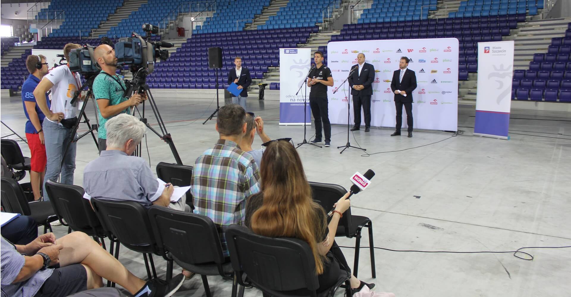 Reprezentacja Polski mężczyzn wraca do Szczecina - konferencja prasowa