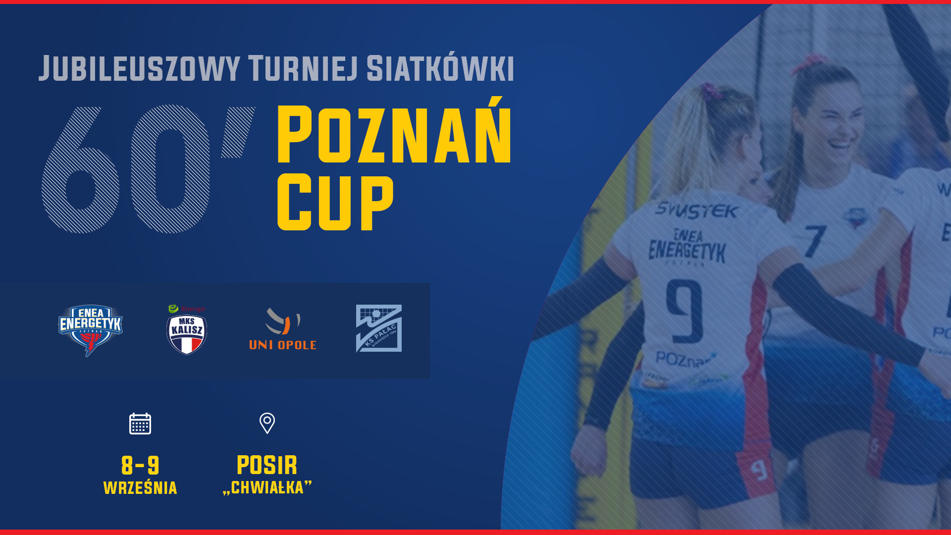Mocna obsada jubileuszowego turnieju siatkówki Poznań Cup
