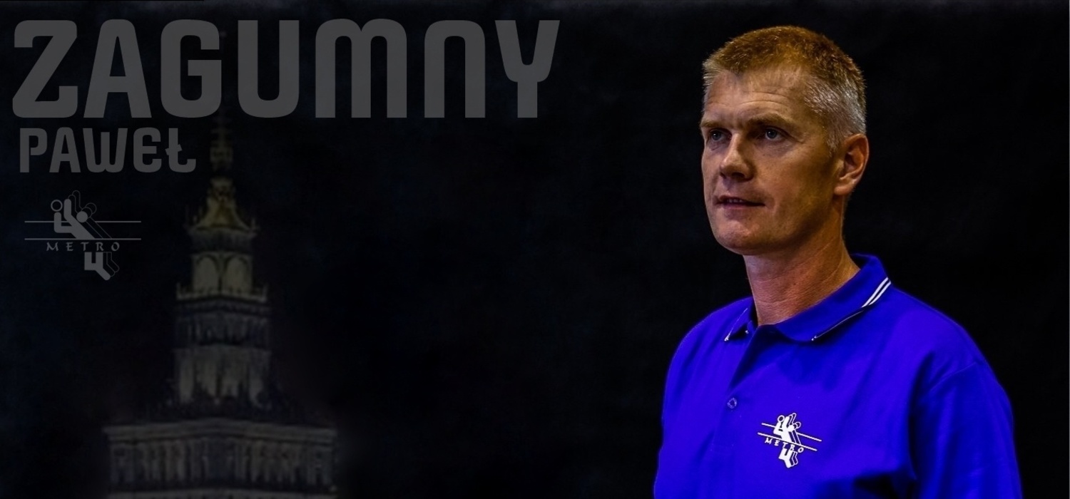 Paweł Zagumny ambasadorem KS Metro Warszawa