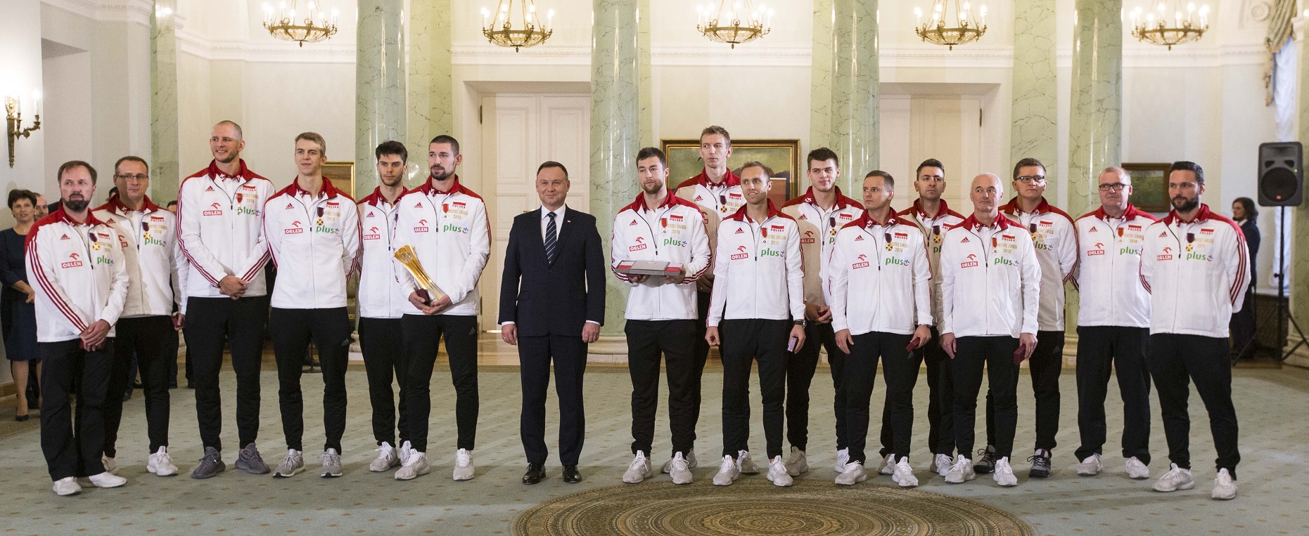 Mistrzowie świata na spotkaniu z Prezydentem RP Andrzejem Dudą