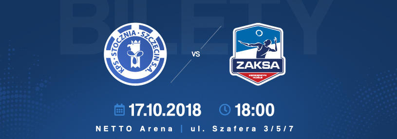 Mecz z Stoczni z ZAKSĄ zgodnie z planem