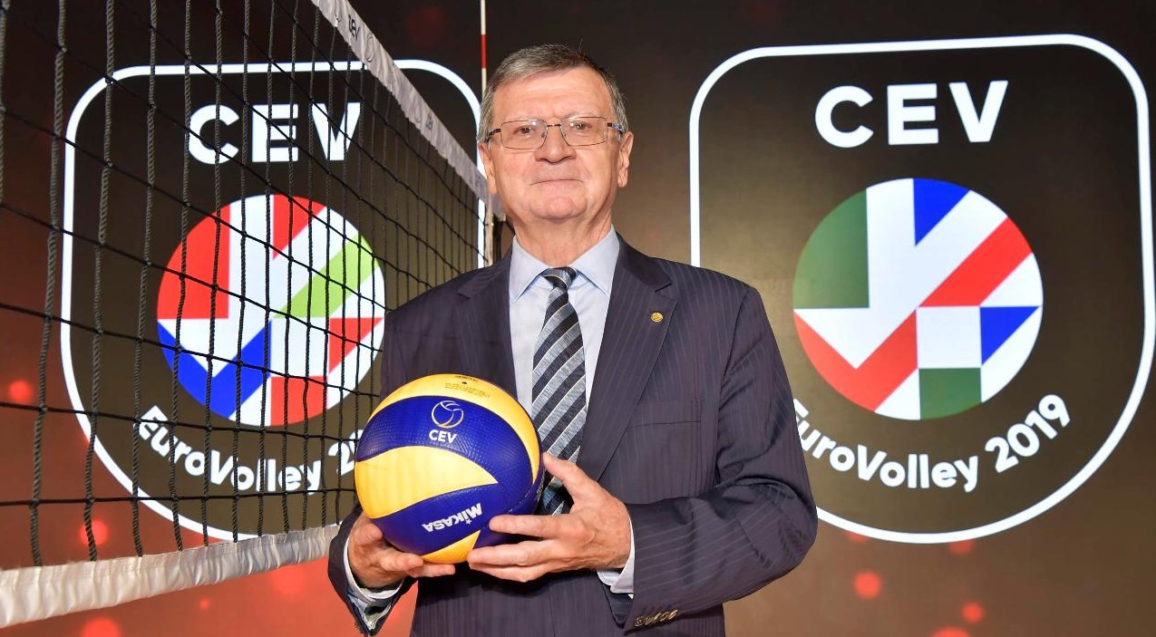 W Budapeszcie zaprezentowano logo #EuroVolley2019