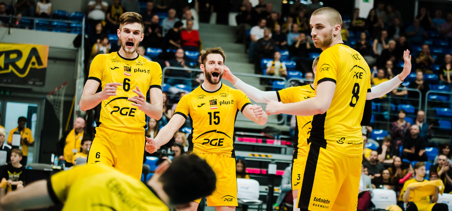 Liga Mistrzów: PGE Skra Bełchatów - Zenit Sankt Petersburg 3:1