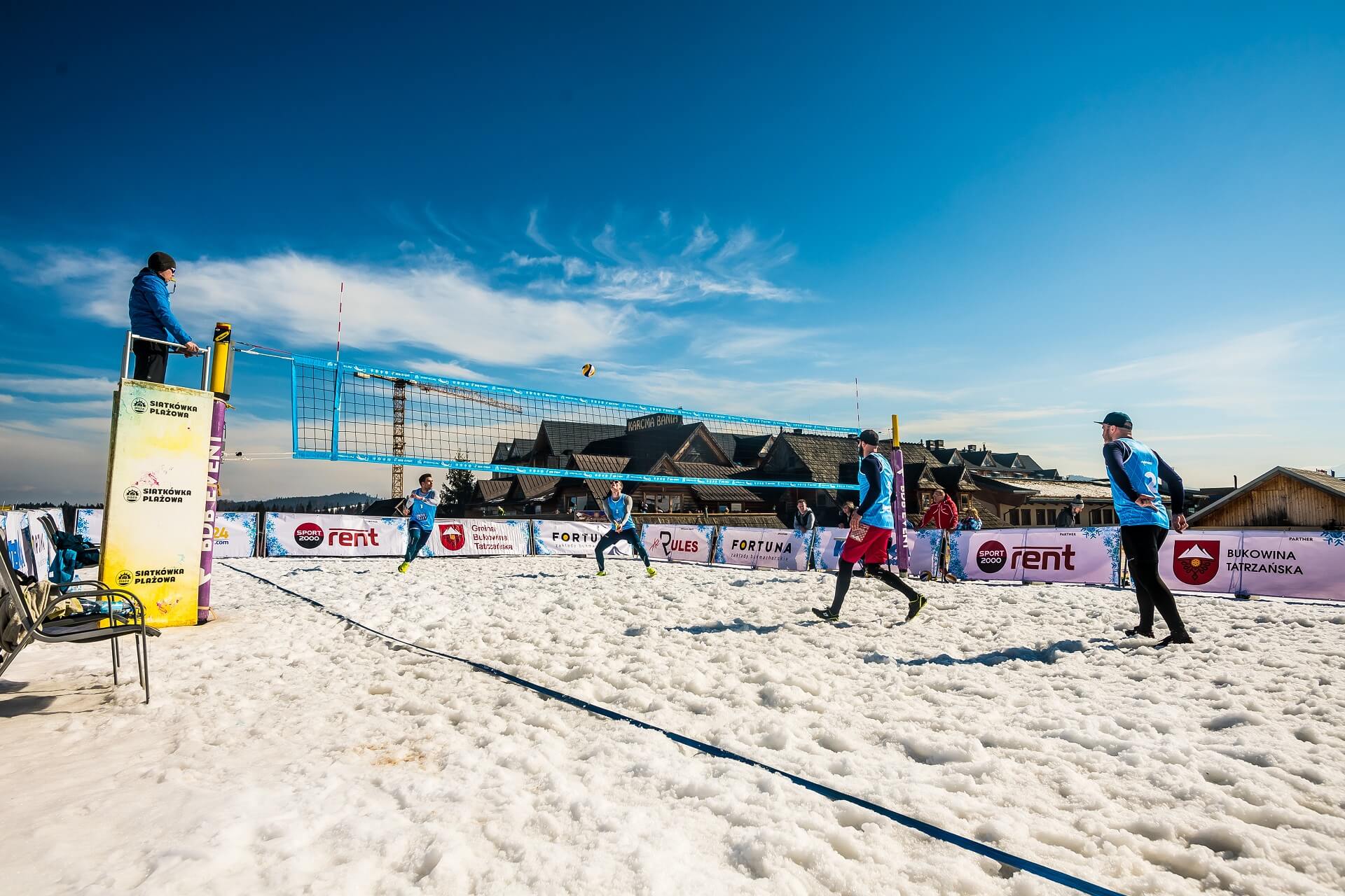 Mistrzostwa Polski w siatkówce na śniegu po raz drugi w Kotelnicy