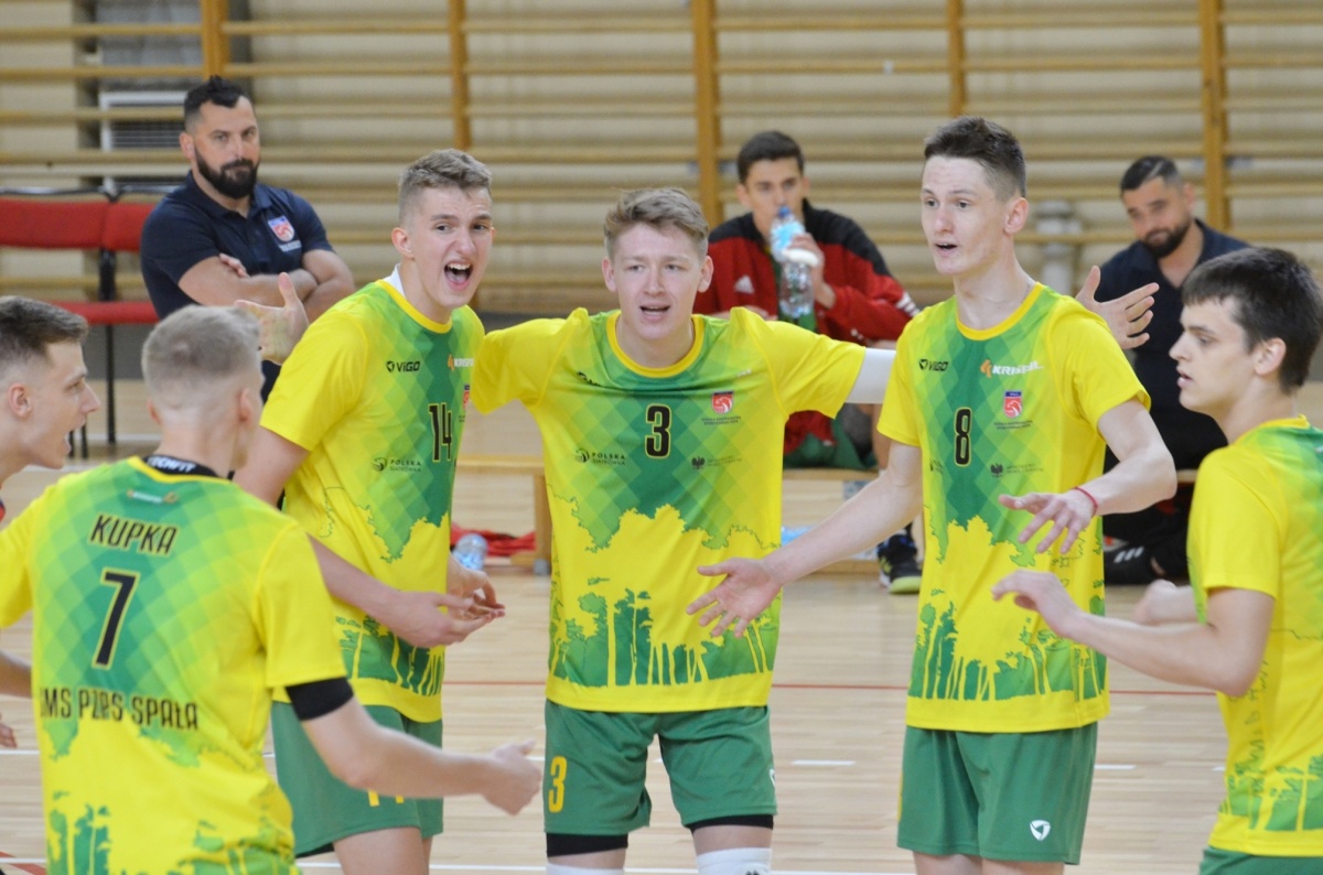 KRISPOL 1. Liga Mężczyzn: SMS PZPS Spała powalczył z Gwardią Wrocław