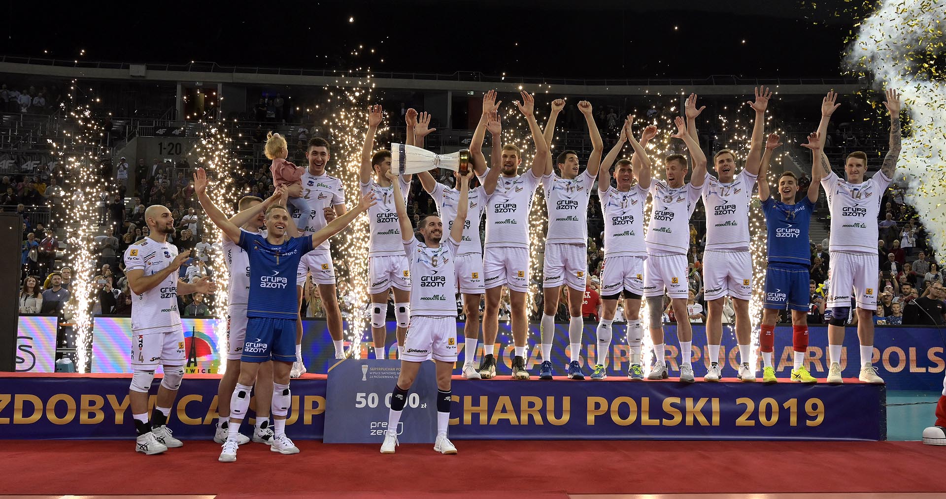 Superpuchar Polski: Grupa Azoty ZAKSA Kędzierzyn-Koźle - Projekt Warszawa 3:1
