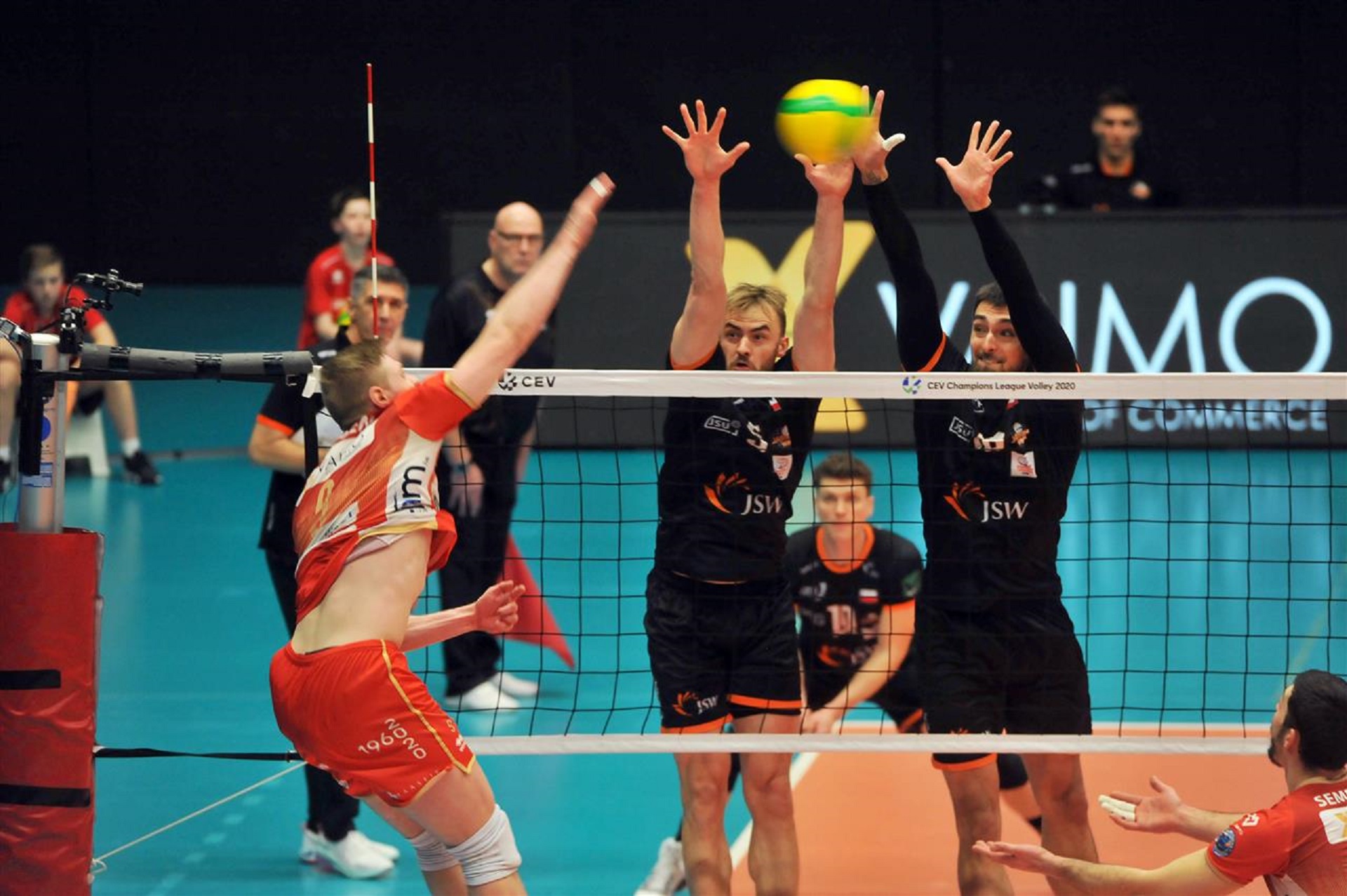 LM: VC Greenyard Maaseik - Jastrzębski Węgiel 3:2