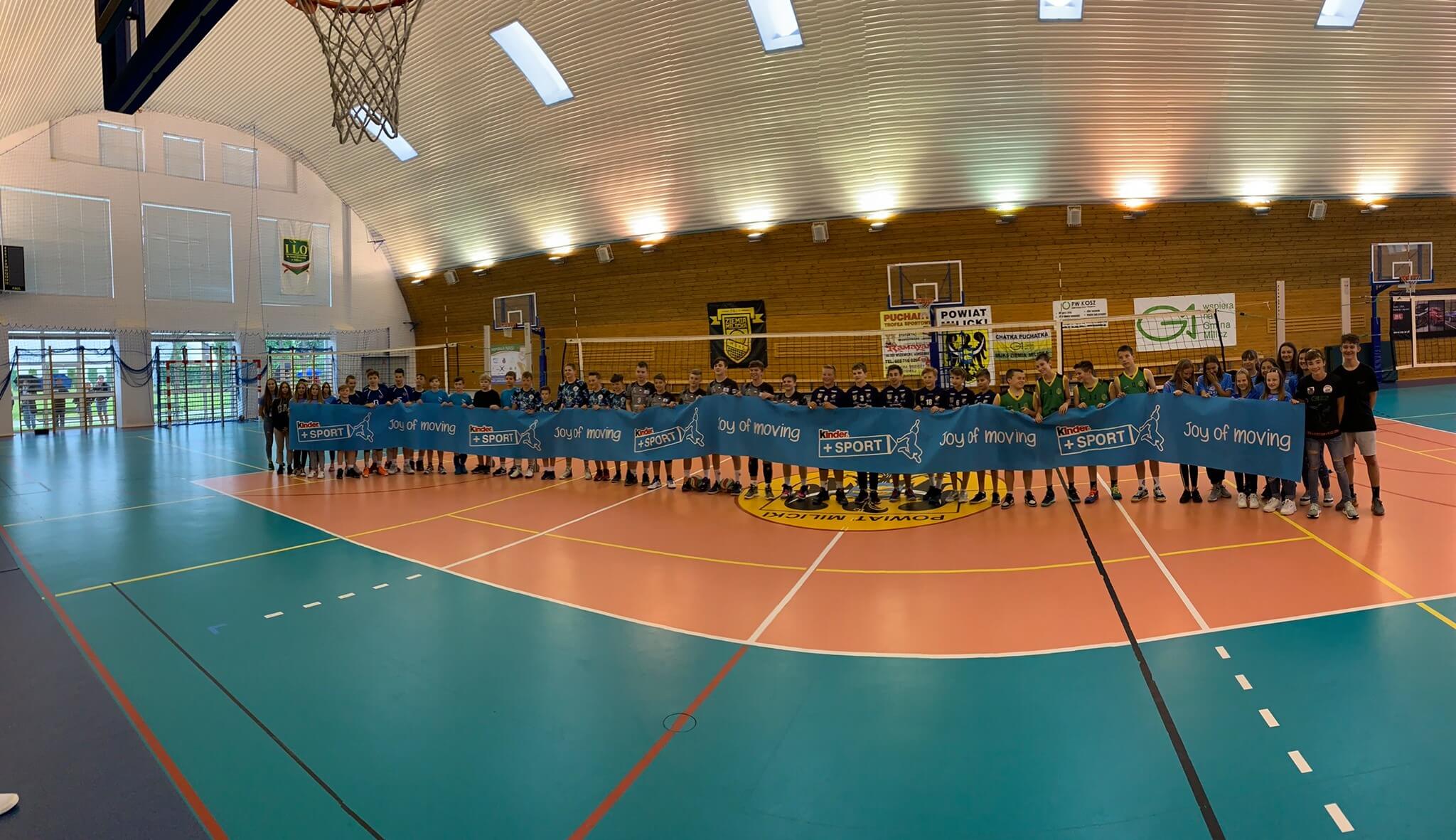 Pierwszy Finał Wojewódzki minisiatkówki w Miliczu