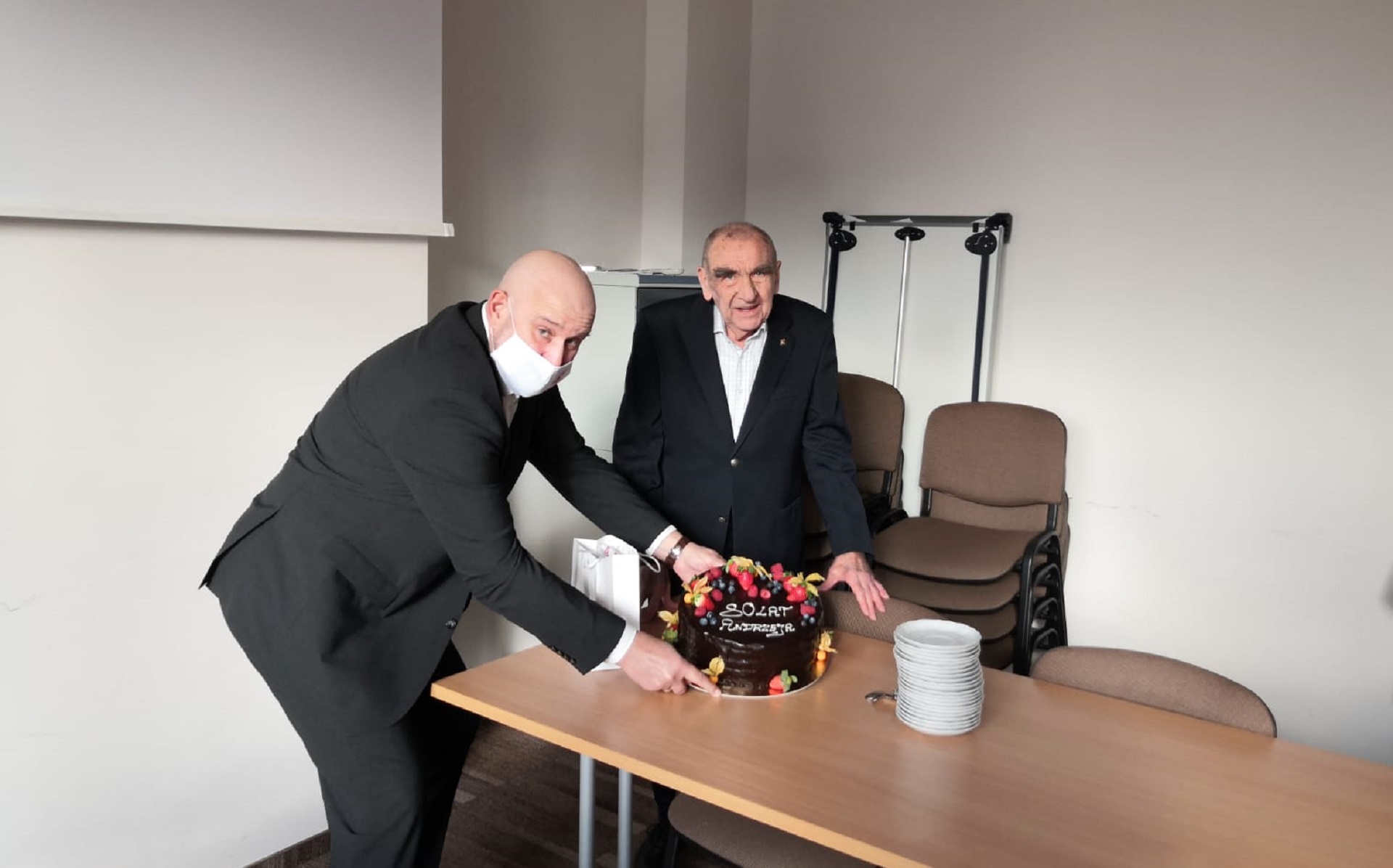 Andrzej Warych - 80 lat z siatkówką na co dzień