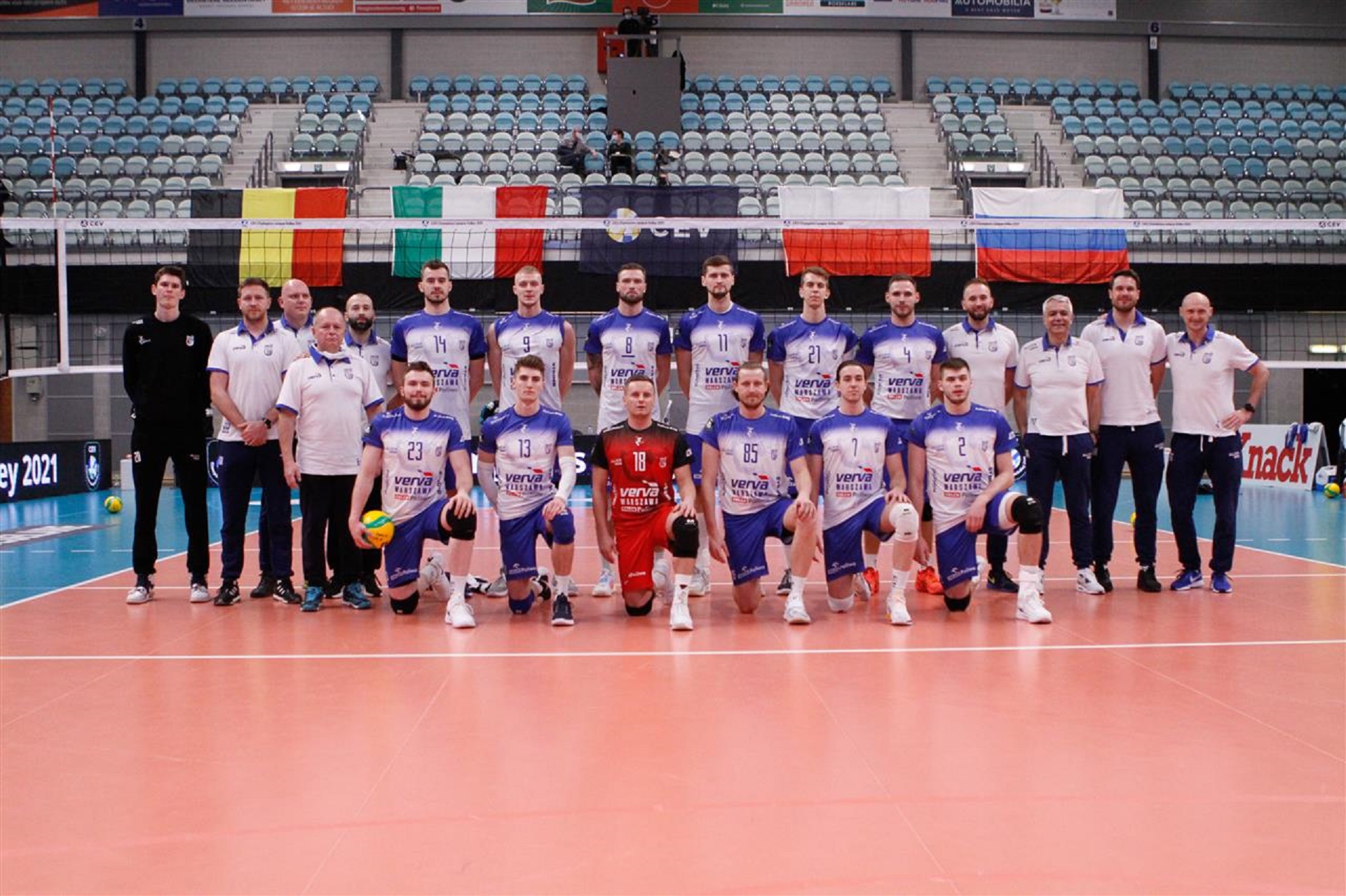 LM: Knack Roeselare - VERVA Warszawa ORLEN Paliwa 0:3