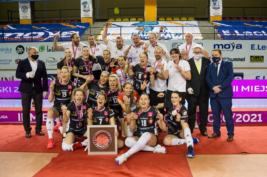 ŁKS Commercecon Łódź z brązowym medalem