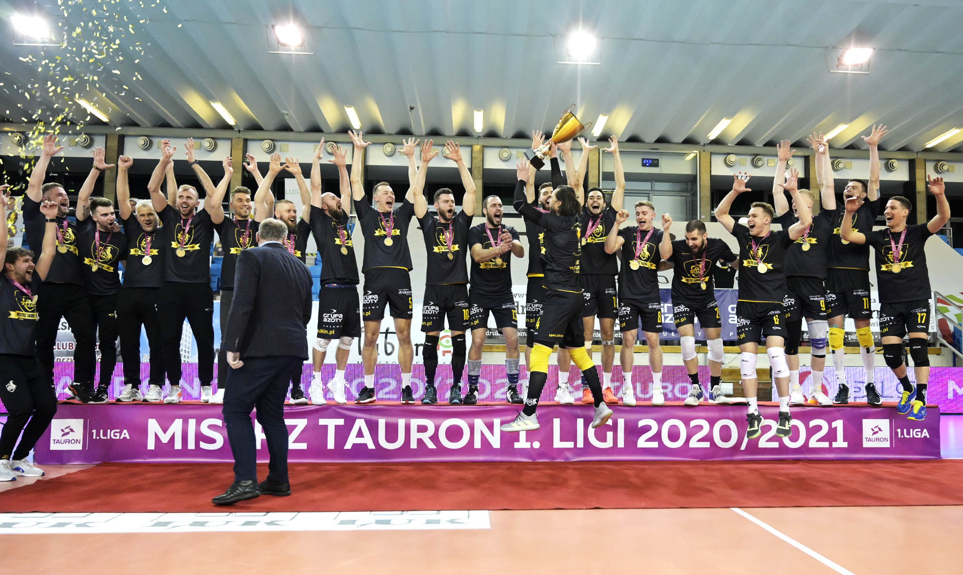 LUK Politchnika Lublin mistrzem TAURON 1. Ligi Mężczyzn!