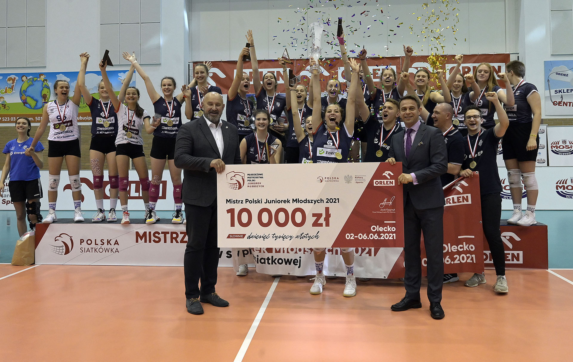 MP Juniorek Młodszych - Olecko 2021 nagrody indywidualne i klasyfikacja końcowa