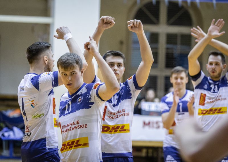 II liga siatkarzy: Tramwajarze z Warszawy nie zawodzą