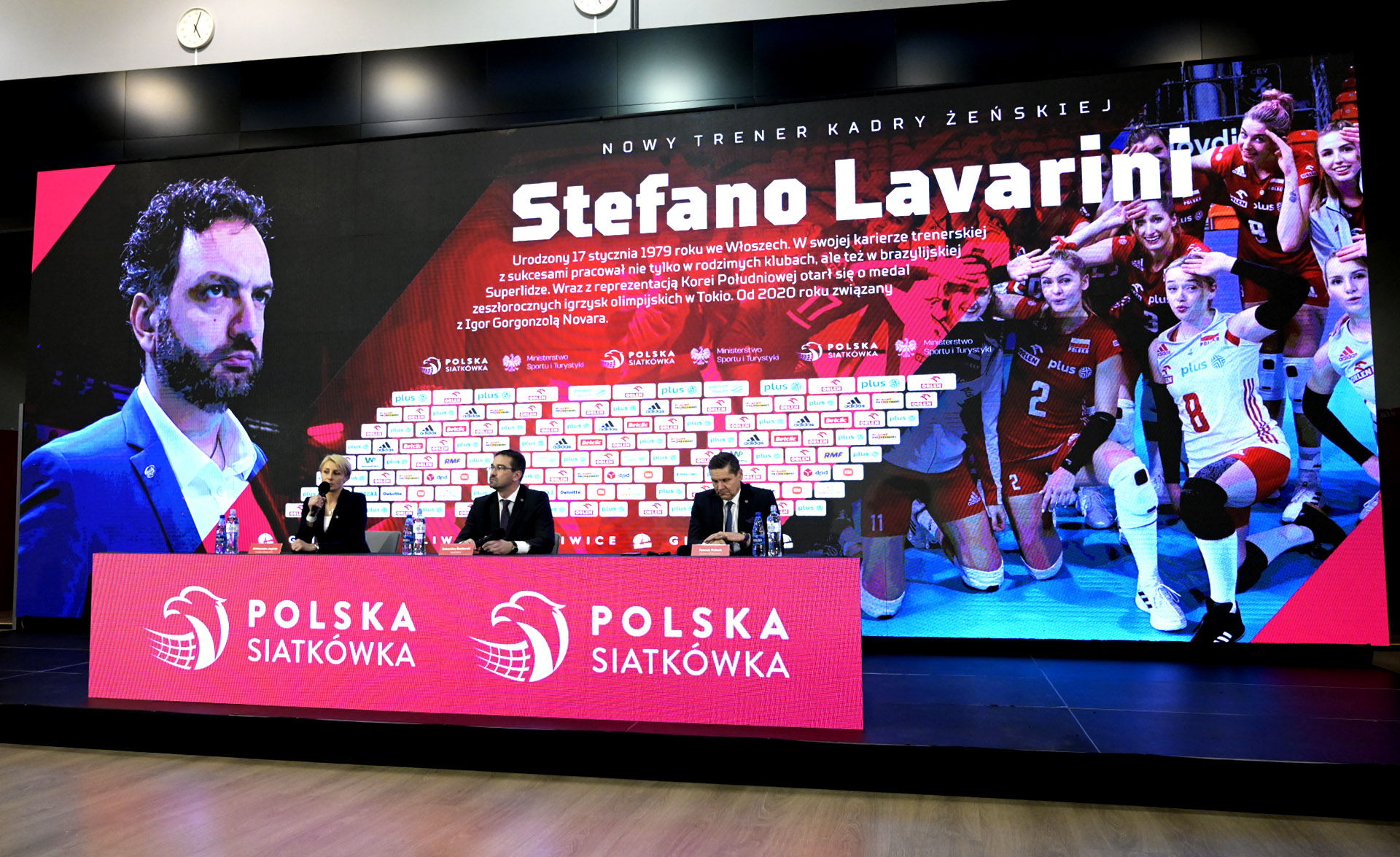 Trener Stefano Lavarini w Polsce