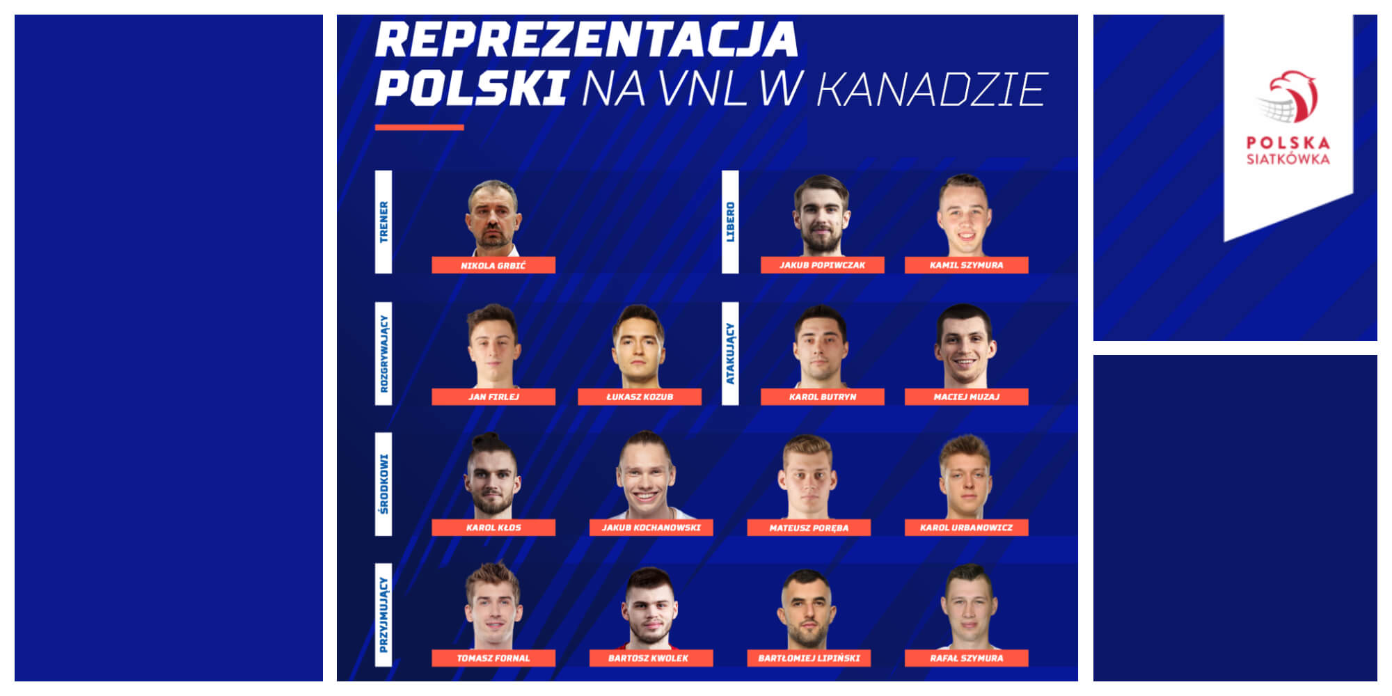 Reprezentacja Polski na VNL w Kanadzie