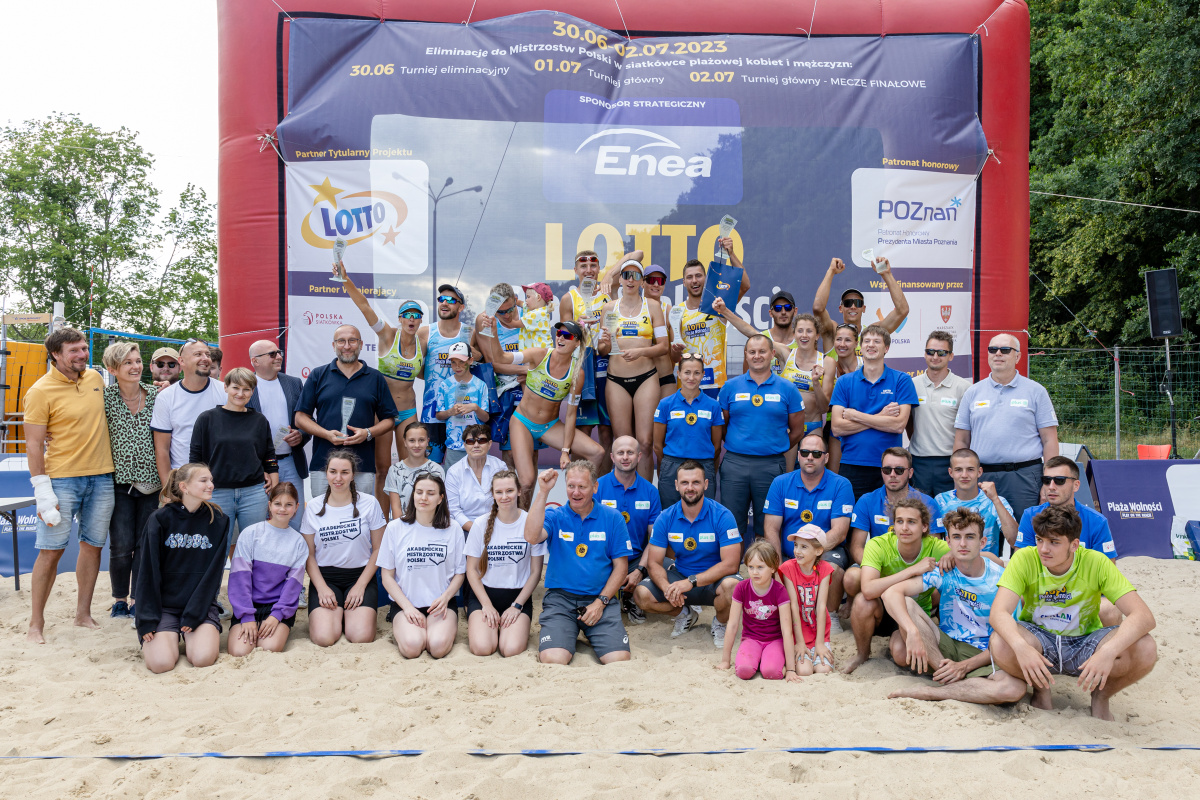 Poznaliśmy zwycięzców Lotto Plaży Wolności Poznań 2023