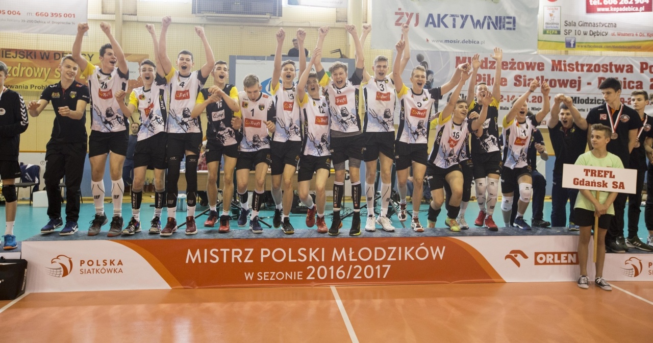 Mistrzostwa Polski Młodzików – Dębica 2017: Trefl Gdańsk SA z tytułem mistrza