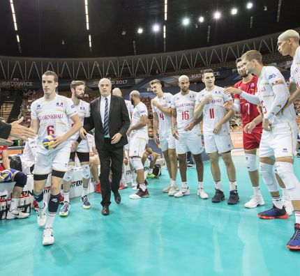 LOTTO EUROVOLLEY POLAND 2017: Turcja - Francja 0:3, grupa D