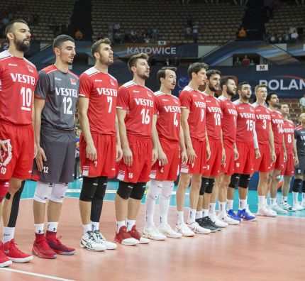 Siatkarze Turcji przed barażami LOTTO EUROVOLLEY POLAND 2017