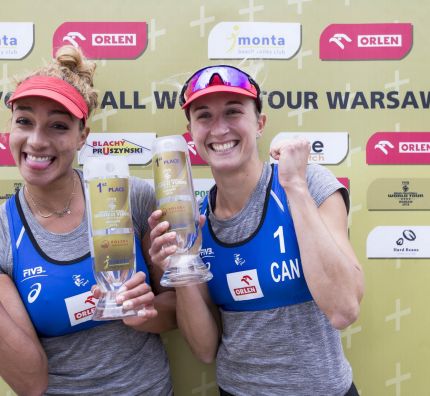 The Canadians triumphed at the 2018 World Tour Warsaw. Brazilians feel at home in Poland