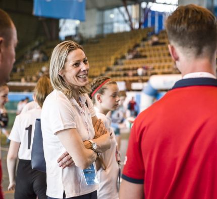 Dorota Świeniewicz: cieszy mnie ogromna liczba dzieci, które trenują siatkówkę