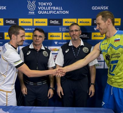 Kwalifikacje olimpijskie mężczyzn: Francja - Słowenia 3:0