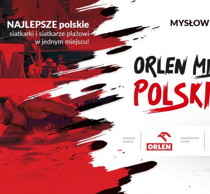 Zaproszenie konferencję medialną Turnieju Finałowego ORLEN Mistrzostw Polski w siatkówce plażowej