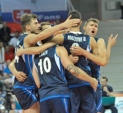 LOTTO EUROVOLLEY POLAND 2017: Włochy - Słowacja 3:0, GRUPA B