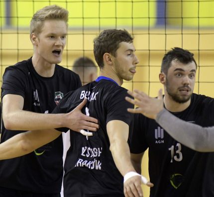 I liga siatkarzy: wygrana i awans AZS AGH Kraków