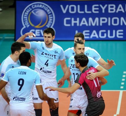 Liga Mistrzów : Jastrzębski Węgiel - Zenit Kazań 0:3