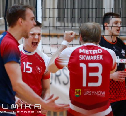 II liga mężczyzn: KS Metro Warszawa  - BAS Białystok 1:3 