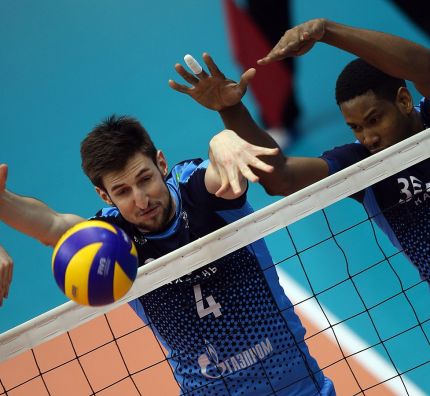 W meczu Kuzbass Kiemierowo - Zenit Kazań 2:3 (25:21, 18:25, 25:23, 22:25, 10:15) Wilfredo Leon zdobył 31 punktów