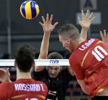 Liga Narodów w Łodzi: Niemcy - Francja 0:3