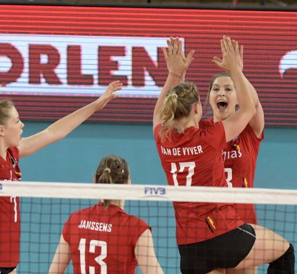 Liga Narodów w Bydgoszczy: Belgia - Argentyna 3:0