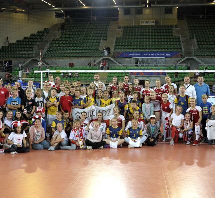 Siatkarska Liga Narodów, Bydgoszcz Polska - Niemcy