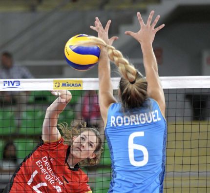 Siatkarska Liga Narodów, Bydgoszcz Argentyna - Niemcy