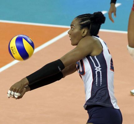 Siatkarska Liga Narodów, Wałbrzych Rosja - Dominikana