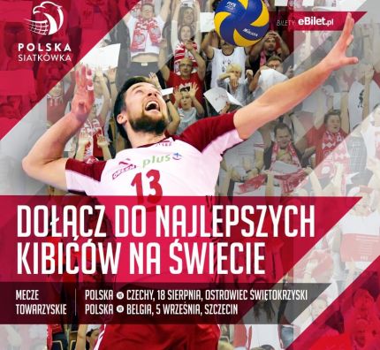 Bilety na mecze towarzyskie reprezentacji Polski mężczyzn