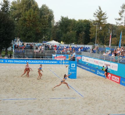ORLEN MP w Krakowie: dobra promocja siatkówki plażowej w Krakowie, ale Monika Brzostek niepocieszona 